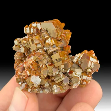 Vanadinite from Mibladen Mining District, Midelt Province, Drâa-Tafilalet Region, Morocco