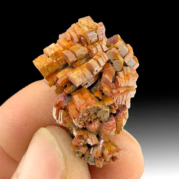 Vanadinite from Mibladen Mining District, Midelt Province, Drâa-Tafilalet Region, Morocco