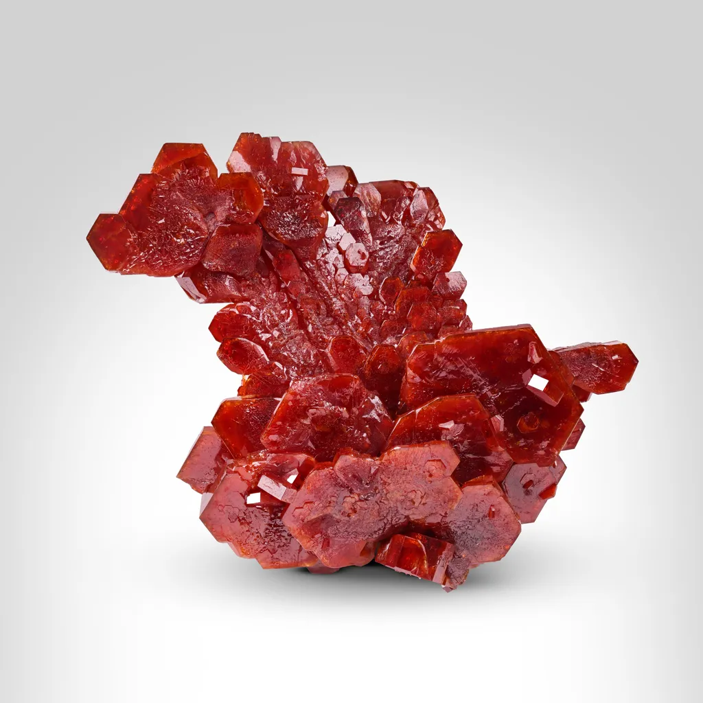 Vanadinite from Morocco, Drâa-Tafilalet Region, Midelt Province, Mibladen image