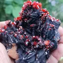 Vanadinite from Morocco, Drâa-Tafilalet Region, Midelt Province, Midelt - image 1
