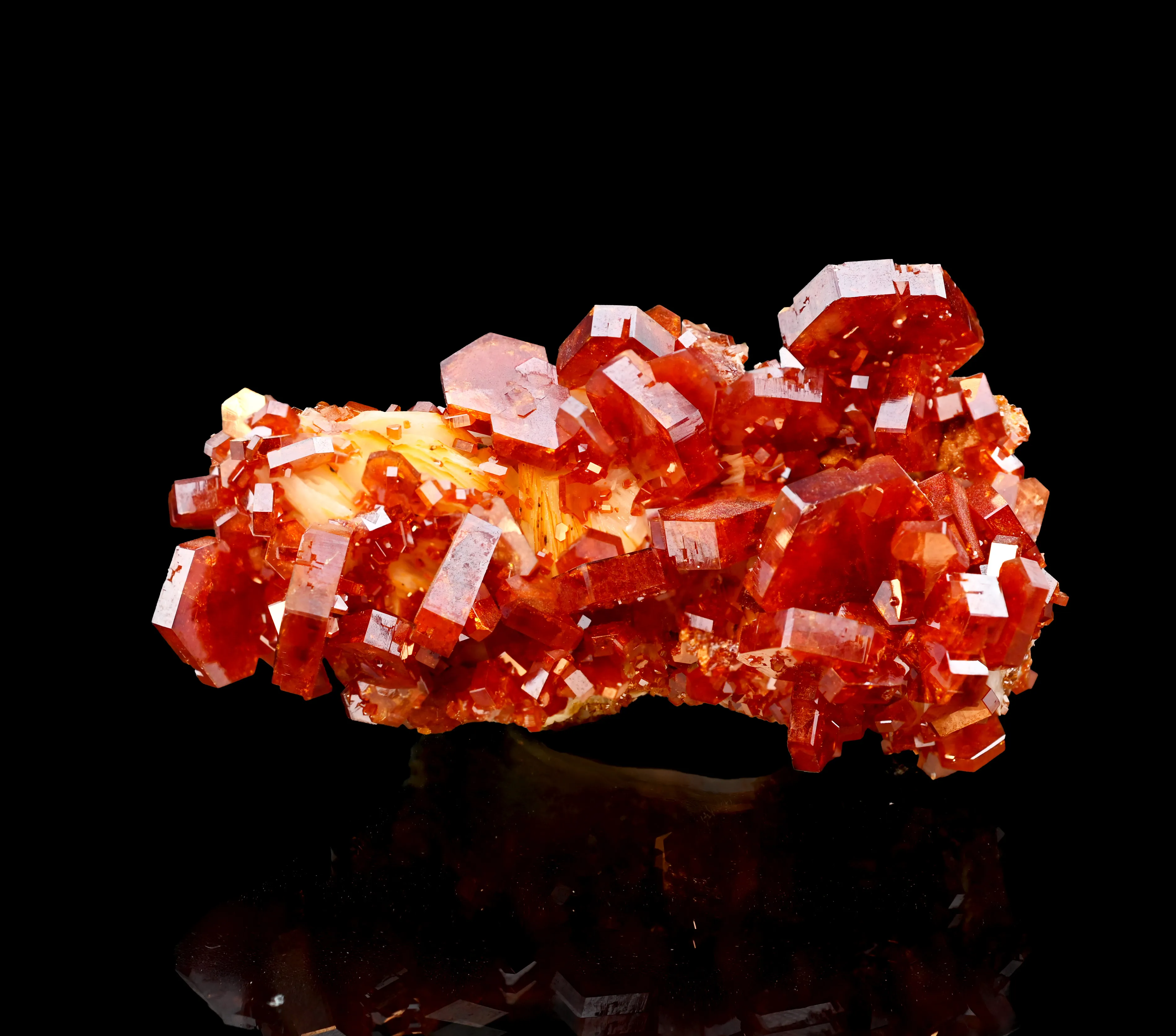 Vanadinite from Morocco, Drâa-Tafilalet Region, Midelt Province, Midelt - image 2