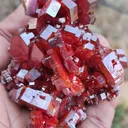 Vanadinite from Morocco, Drâa-Tafilalet Region, Midelt Province, Midelt - image 2