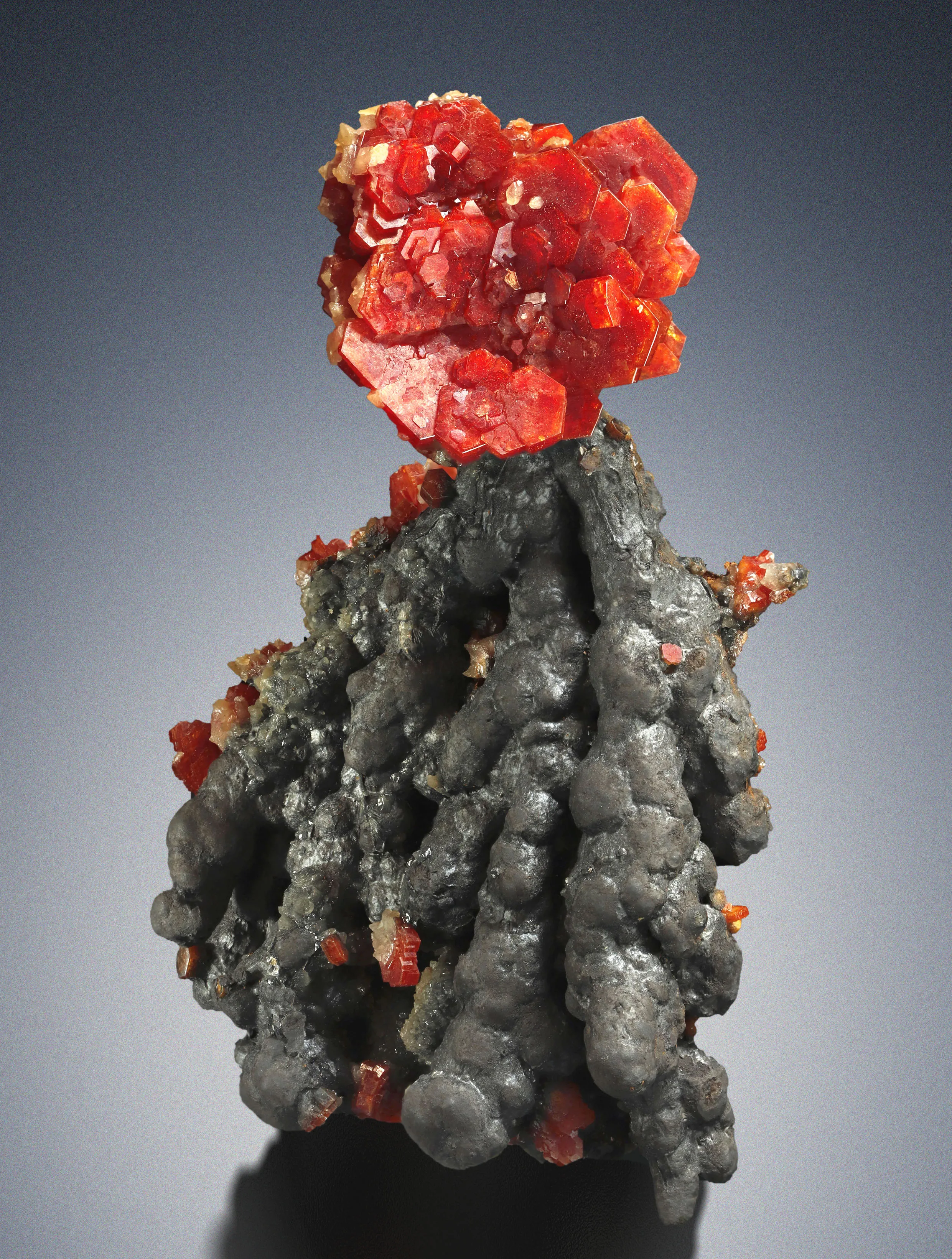 Vanadinite from Morocco, Drâa-Tafilalet Region, Taouz Caïdat - image 1
