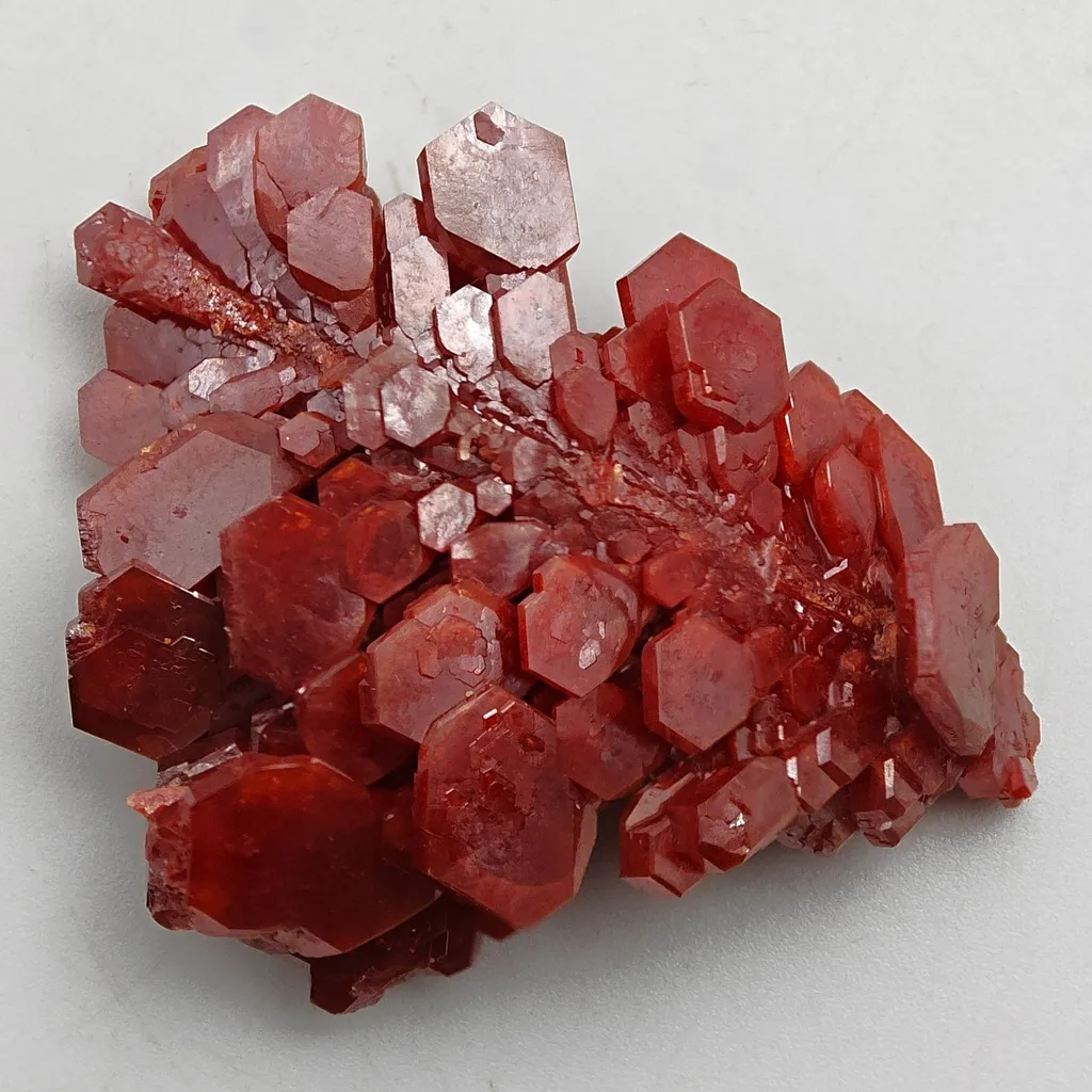 Vanadinite from Morocco, Drâa-Tafilalet Region, Midelt Province, Mibladen Mining District - image 8