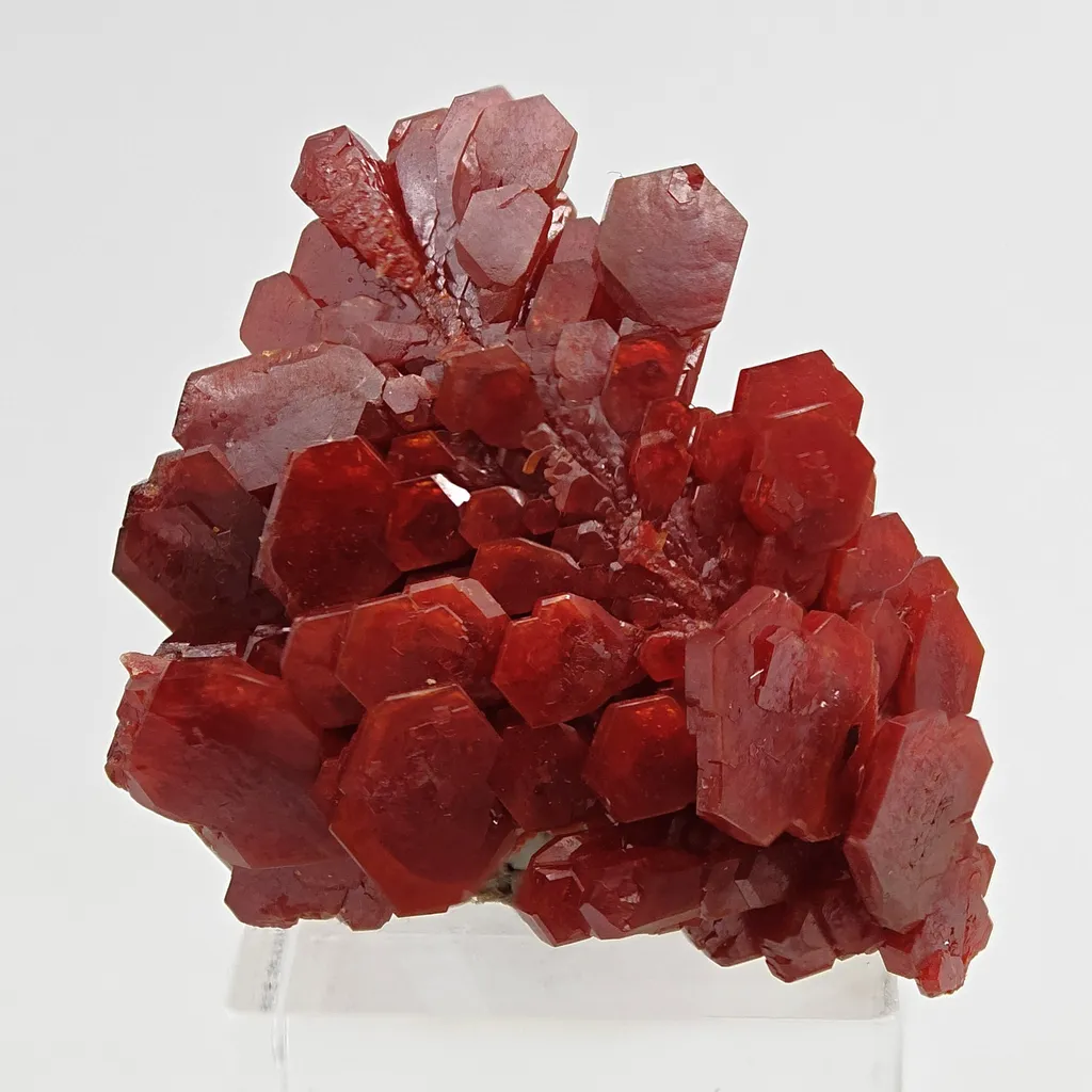 Vanadinite from Morocco, Drâa-Tafilalet Region, Midelt Province, Mibladen Mining District - image 9