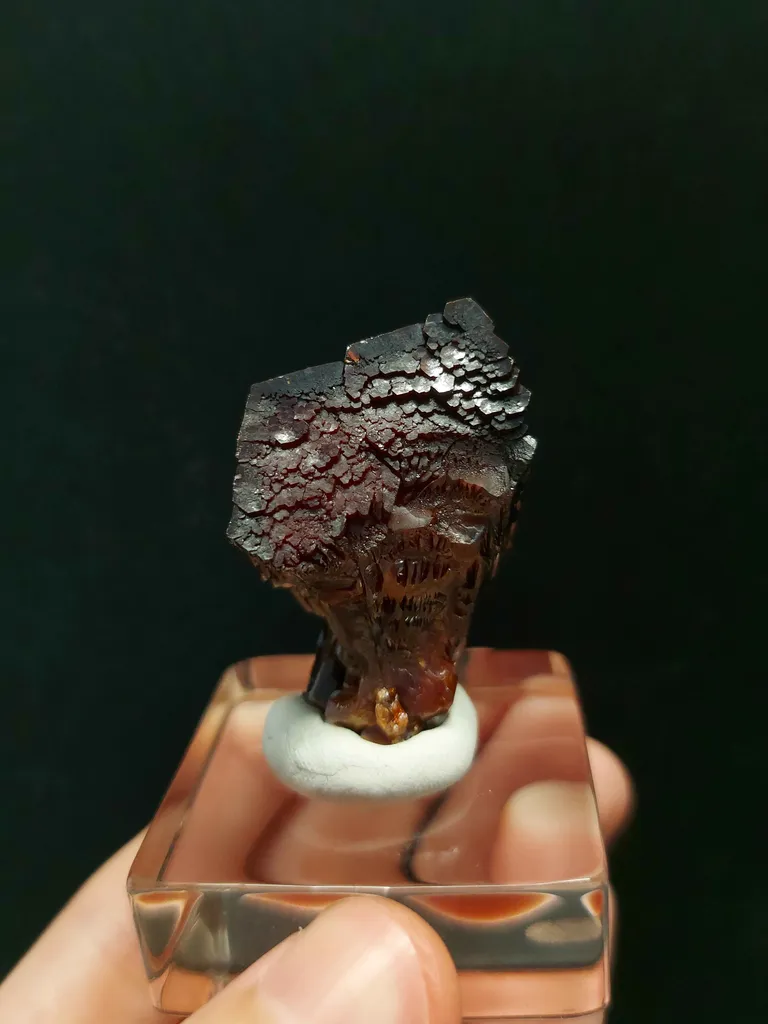 Vanadinite from Morocco, Drâa-Tafilalet Region, Midelt Province, Mibladen Mining District - image 2