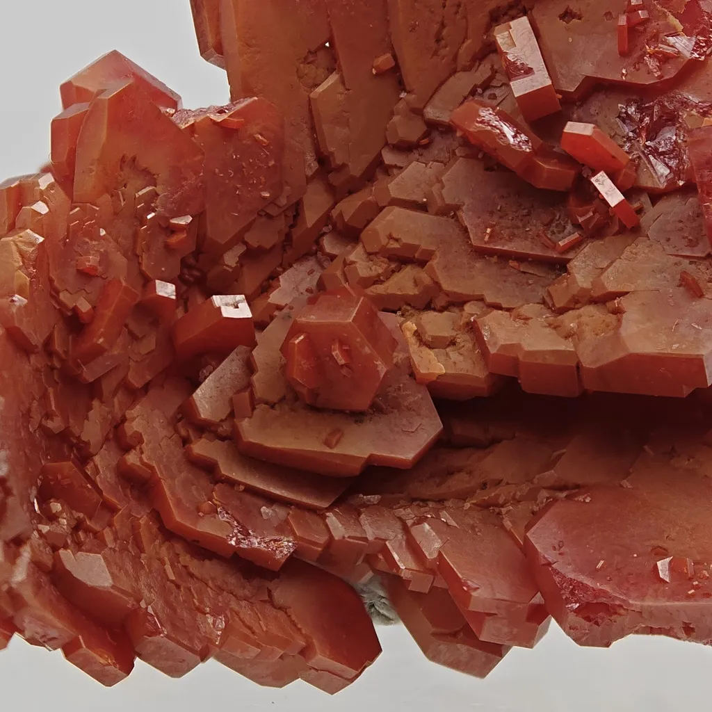 Vanadinite from Morocco, Drâa-Tafilalet Region, Midelt Province, Mibladen Mining District - image 6