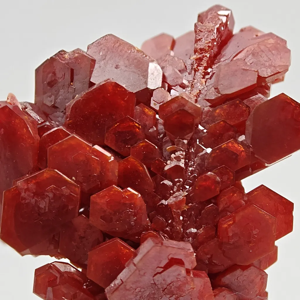 Vanadinite from Morocco, Drâa-Tafilalet Region, Midelt Province, Mibladen Mining District - image 7
