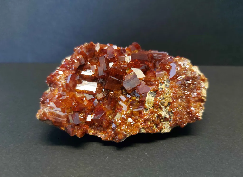 Vanadinite from Morocco, Drâa-Tafilalet Region, Midelt Province, Mibladen Mining District - image 2