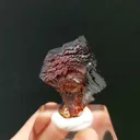 Vanadinite from Morocco, Drâa-Tafilalet Region, Midelt Province, Mibladen Mining District - image 1