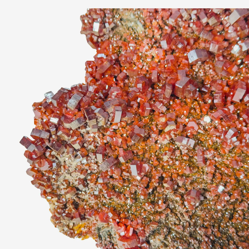 Vanadinite from Morocco, Drâa-Tafilalet Region, Midelt Province, Mibladen Mining District - image 2