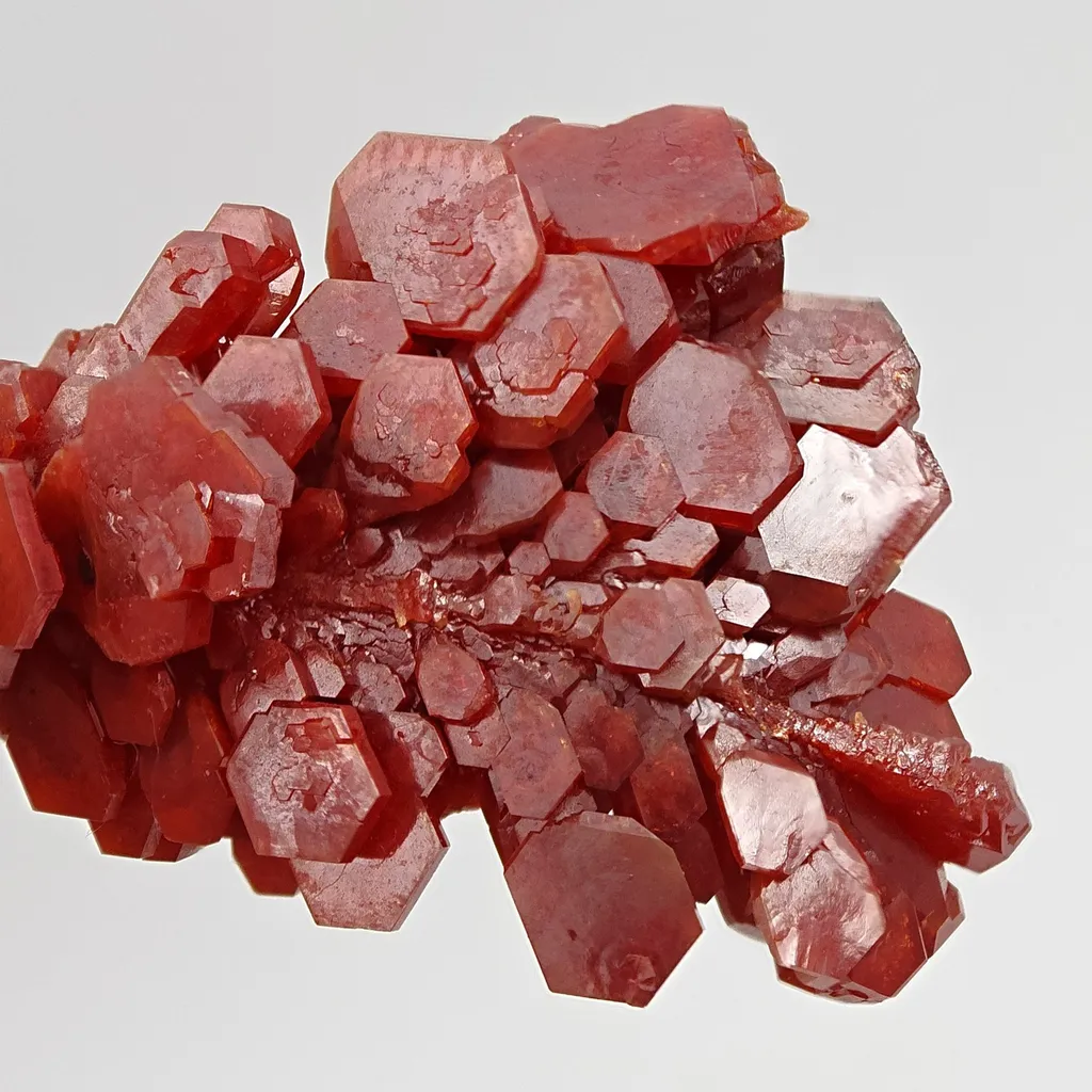 Vanadinite from Morocco, Drâa-Tafilalet Region, Midelt Province, Mibladen Mining District - image 3