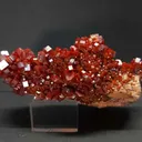 Vanadinite from Morocco, Drâa-Tafilalet Region, Midelt Province, Mibladen Mining District - image 1