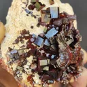 Vanadinite from Morocco, Drâa-Tafilalet Region, Midelt Province, Midelt - image 5