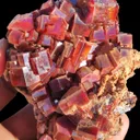 Vanadinite from Morocco, Drâa-Tafilalet Region, Midelt Province, Midelt - image 2