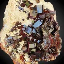 Vanadinite from Morocco, Drâa-Tafilalet Region, Midelt Province, Midelt - image 1