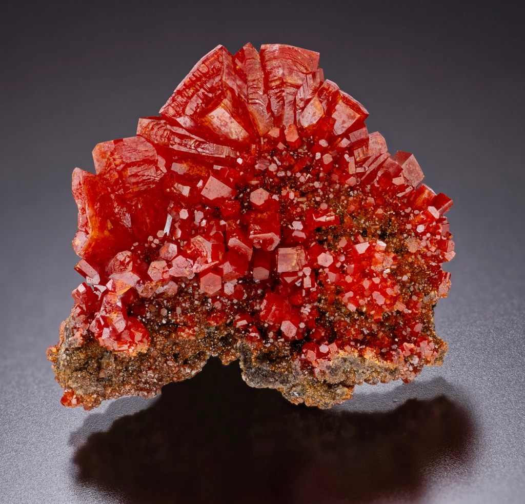 Vanadinite from North Geronimo Mine, Arizona, USA image