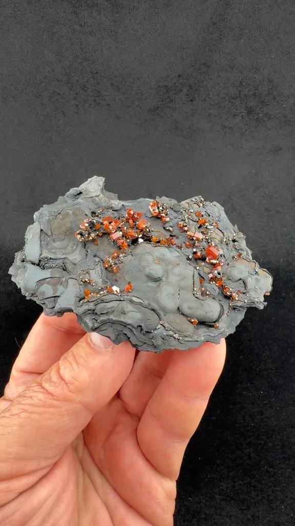 Vanadinite from Taouz Caïdat, Drâa-Tafilalet Region, Morocco - image 2