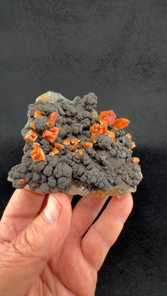 Vanadinite from Taouz Caïdat, Drâa-Tafilalet Region, Morocco - image 2