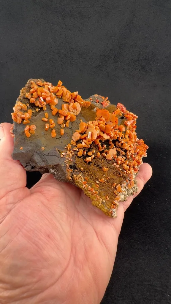 Vanadinite from Taouz Caïdat, Drâa-Tafilalet Region, Morocco - image 2
