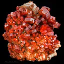 Vanadinite on Barite - image 3