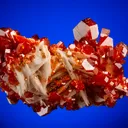 Vanadinite on Barite - image 1