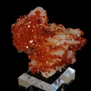 Vanadinite on Barite - image 1