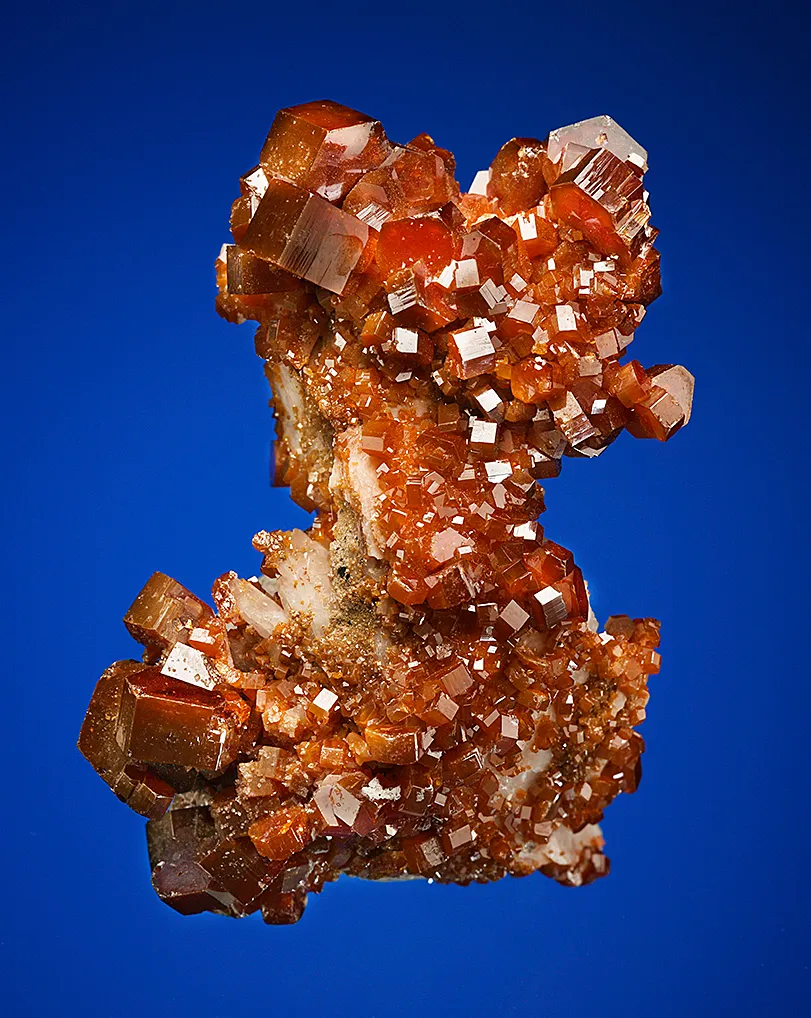 Vanadinite on Barite - image 2