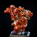 Vanadinite on Barite - image 1