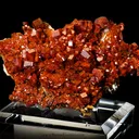 Vanadinite on Barite - image 1