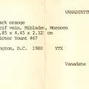 Vanadinite on Barite - image 6
