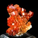 Vanadinite on Barite - image 1