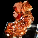 Vanadinite on Barite - image 2