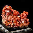 Vanadinite on Barite - image 2