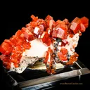 Vanadinite on Barite - image 2