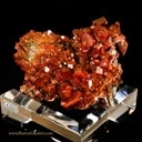 Vanadinite on Barite - image 1