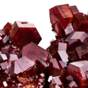 Vanadinite on Barite, Mibladen, Midelt Cercle, Midelt Prov., Morocco - image 2