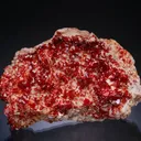 Vanadinite on Baryte - image 1