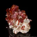 Vanadinite on Baryte - image 6