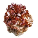 Vanadinite on Baryte - image 4