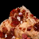 Vanadinite on Baryte - image 5