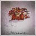 Vanadinite on Baryte - image 2