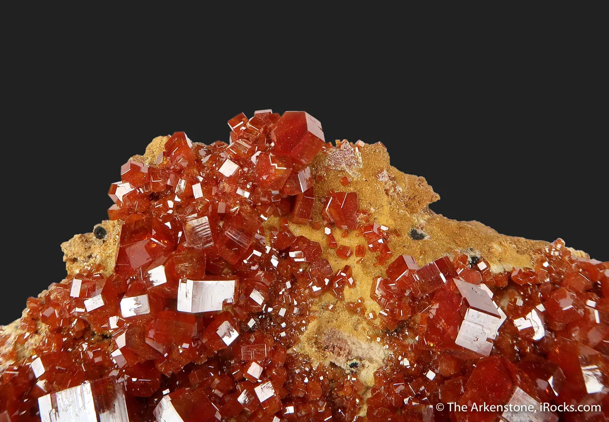Vanadinite on Calcite (fluorescent) - image 5