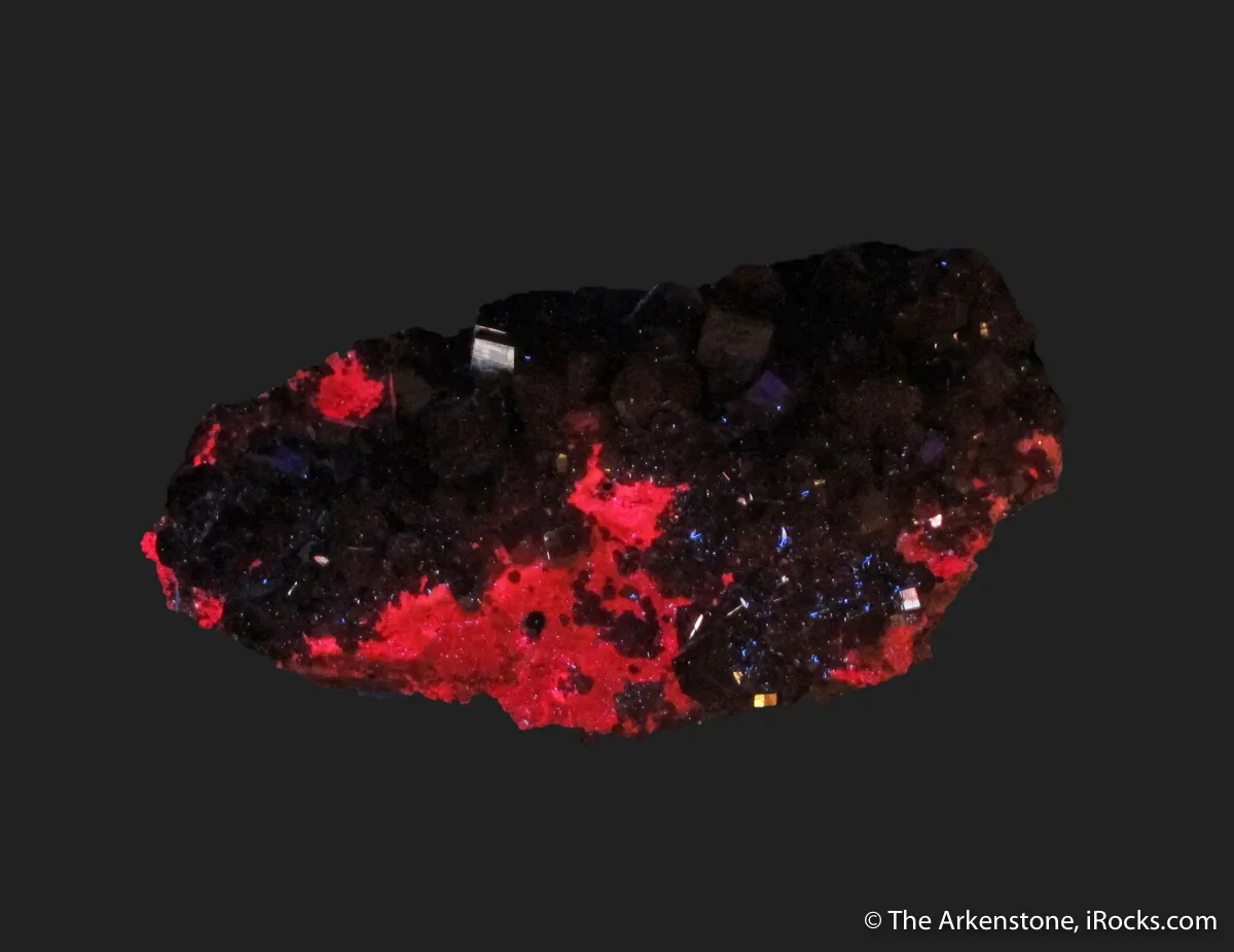 Vanadinite on Calcite (fluorescent) - image 9