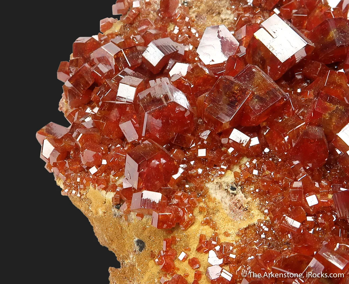 Vanadinite on Calcite (fluorescent) - image 6