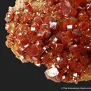 Vanadinite on Calcite (fluorescent) - image 7
