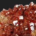 Vanadinite on Calcite (fluorescent) - image 4