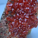 Vanadinite  on Matrix Specimen. - image 3