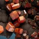 Vanadinite on Psilomelane - image 2