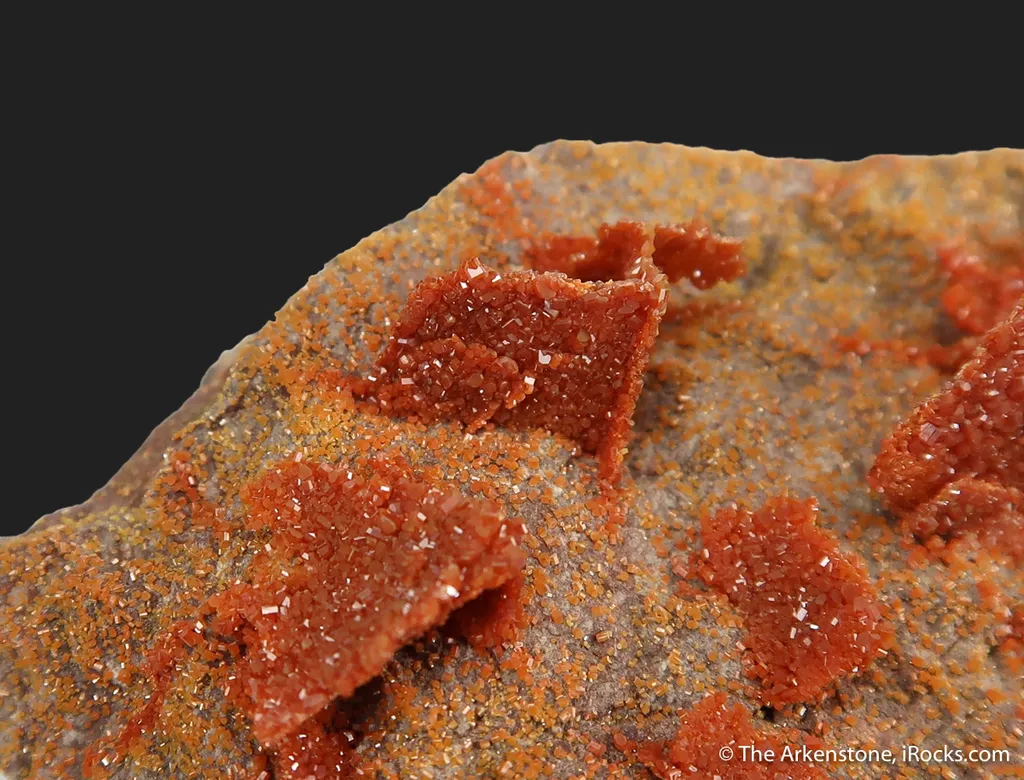 Vanadinite ps. Wulfenite - image 2